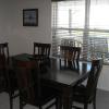 The large dining table at Fabulous Nature View.