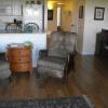 Living Room with comfy leather recliners