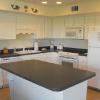 Kitchen with breakfast bar.