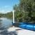 Kayaking just a few yards from the Sand Piper condo