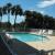 The pool as seen from the Sand Piper balcony.